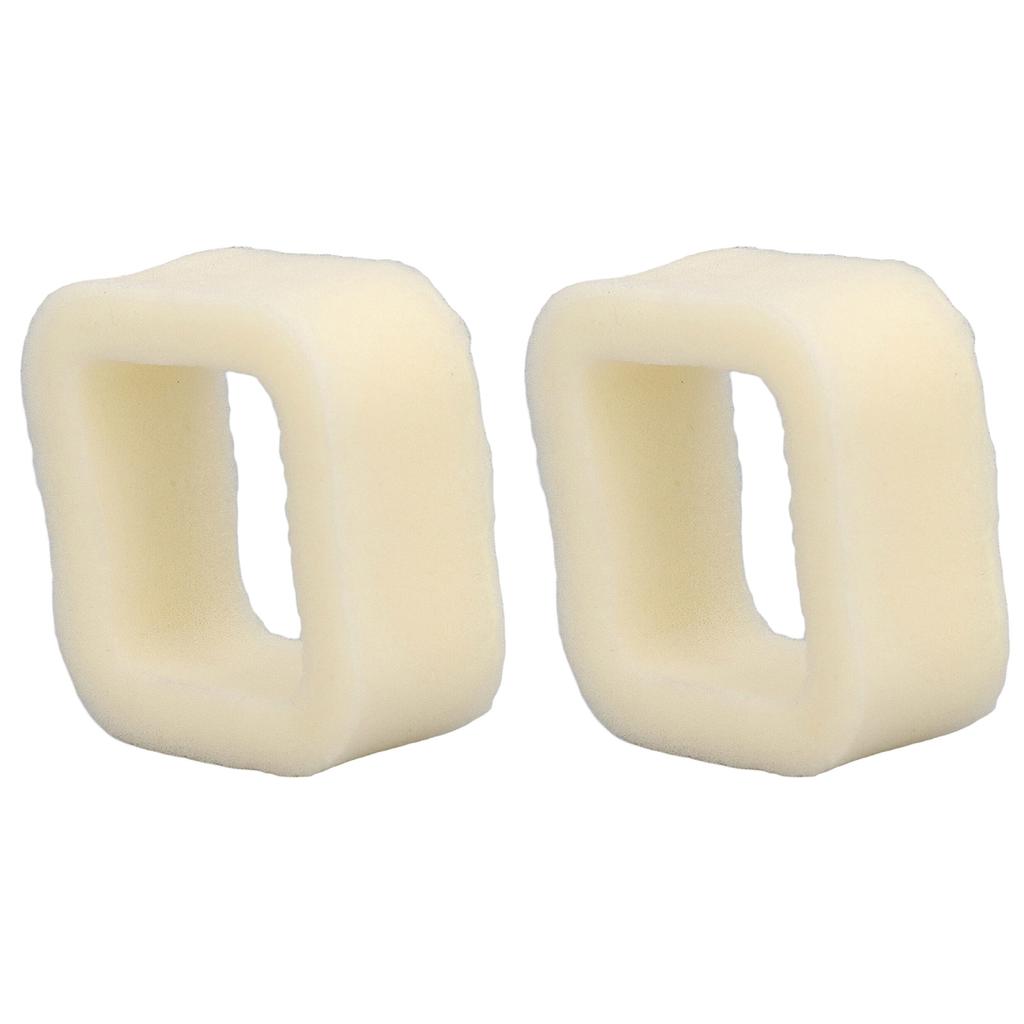 2Pcs Mower Air Filter Element Polyester Fiber Washable for 443 436 Brush Cutter