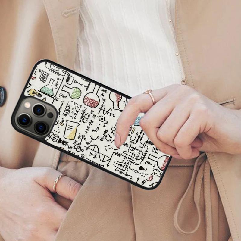 Biology Chemistry Physics Scientist Magnetic Phone Case For APPLE iPhone 17 Air 16 14 13 12 Pro Max 15 Plus MagSafe Cover