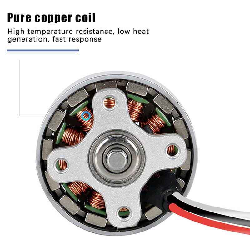 1Pc 1504 Brushless Motor 7.4V Pan-Tilt Aircraft For 4 Axes Remote Control Airplanes Quadcopter Model Aircraft Accessories