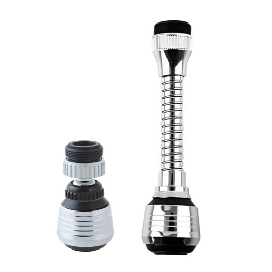 

Универсальный разбрызгиватель для смесителя Прочная конструкция Брызгозащищенный Простая установка Удлинитель кухонного смесителя Аэратор Водосберегающее устройство long+short