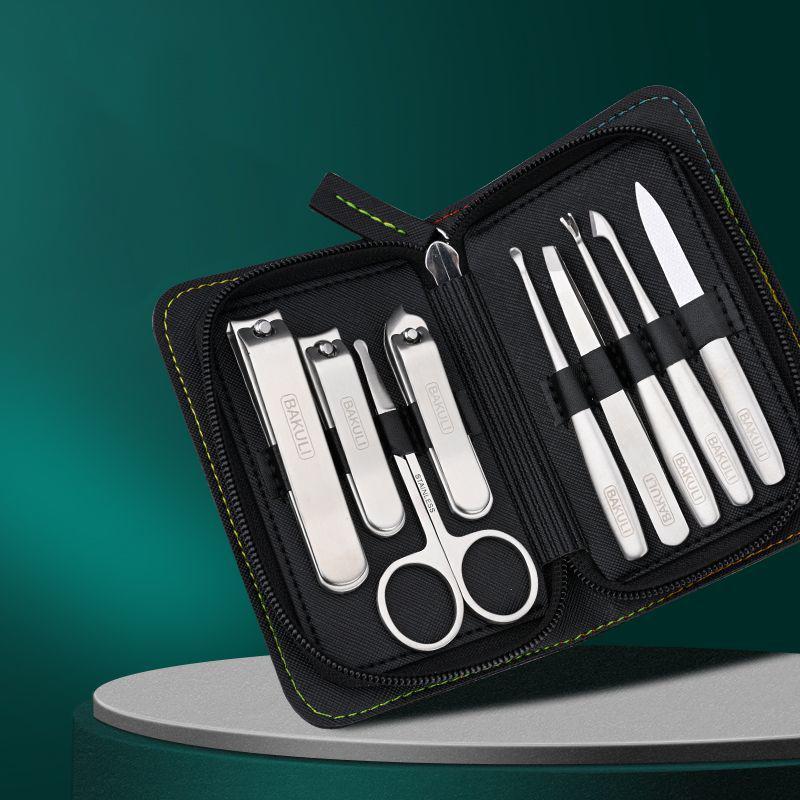 2025 New Manicure Set Pedicure Sets Nail Clipper Stainless Steel Professional Nail Cutter Tools with Travel Case Kit