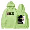 Fantasy Movies Wicked Graphic Hoodies Sudaderas Con Capucha Hooded Casual Women/Men Sweatshirts Film Printing Hoodie Streetwear