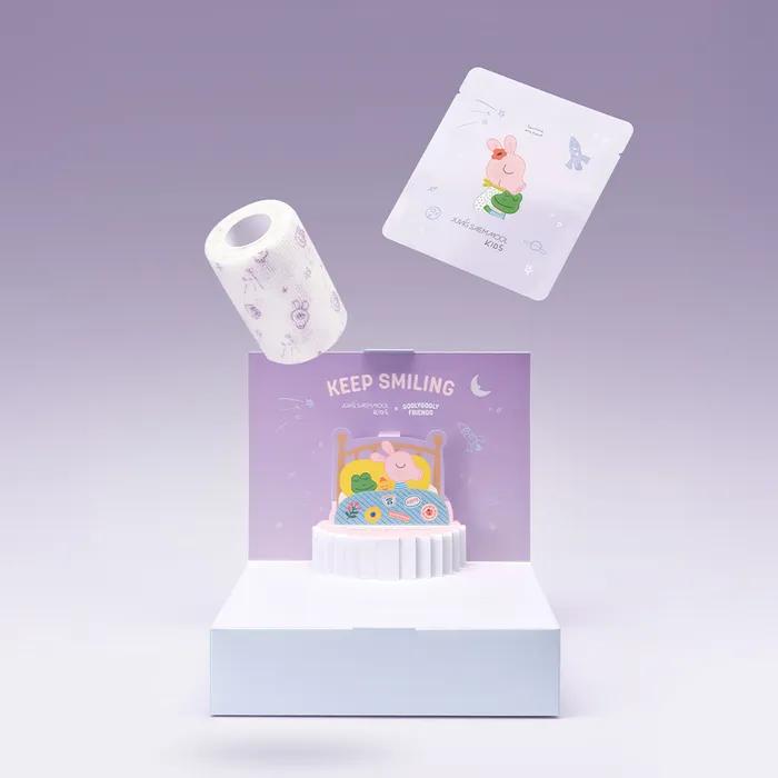 [Gully Gully Collaboration] Jeong Saem Mool Kids Soothing Ato Patch Planning (7 Ato Patches & Adhesive Band)