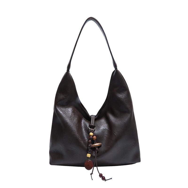 

2025 winter new high-texture Korean version armpit bag fashionable large-capacity tote bag women s commuter retro shoulder bag