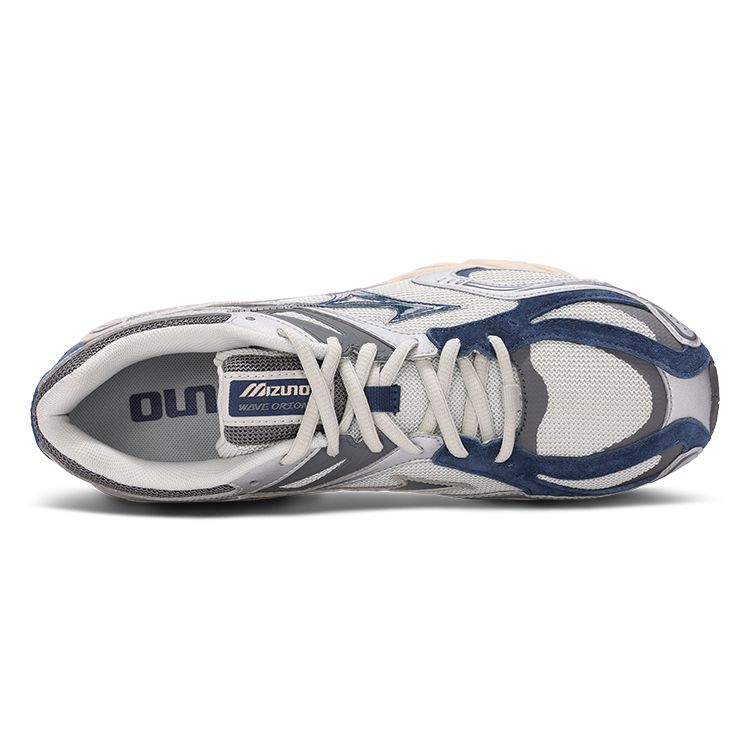 Mizuno Wave Orion Comfortable Versatile Slip Resistant Durable Low Top Lifestyle Casual Shoes Unisex Sneakers Retro-Blue D1GH232102