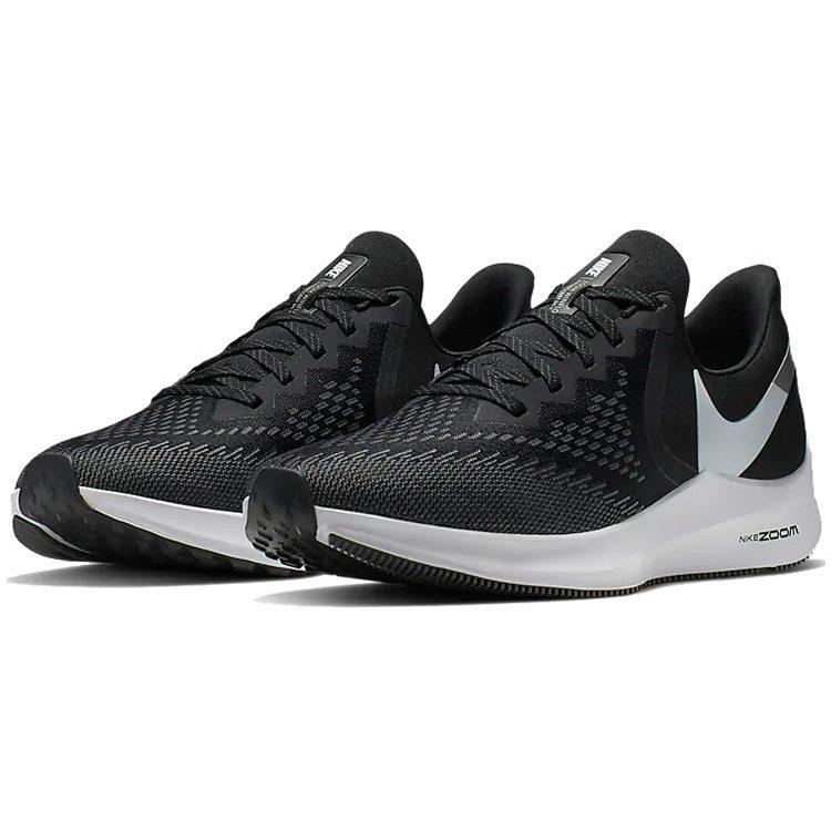 Nike Zoom Winflo 6 Nero Bianco Grigio Scuro AQ7497-001