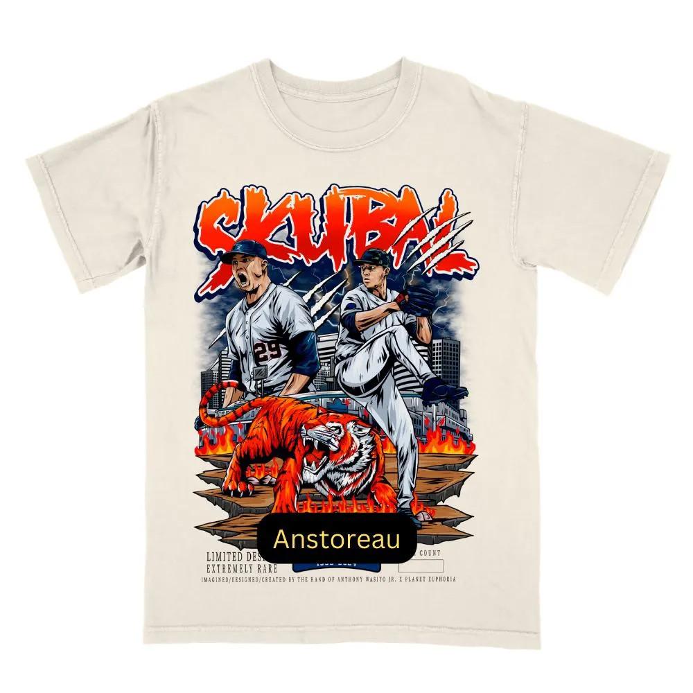 Tarik Skubal Graphic Tee, Baseball Gift Inspired T Shirt Unisex S-4XL Unisex T-Shirt XXL
