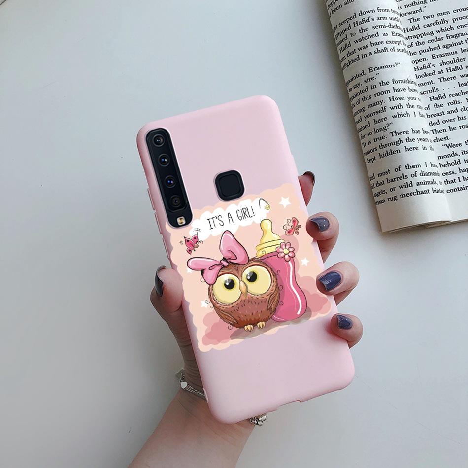 Flower Phone Case For Samsung A9 2018 A920 SM-A920F Back Cover Silicone Painted Soft Fundas for Samsung Galaxy A9 A 9 2018 Cases