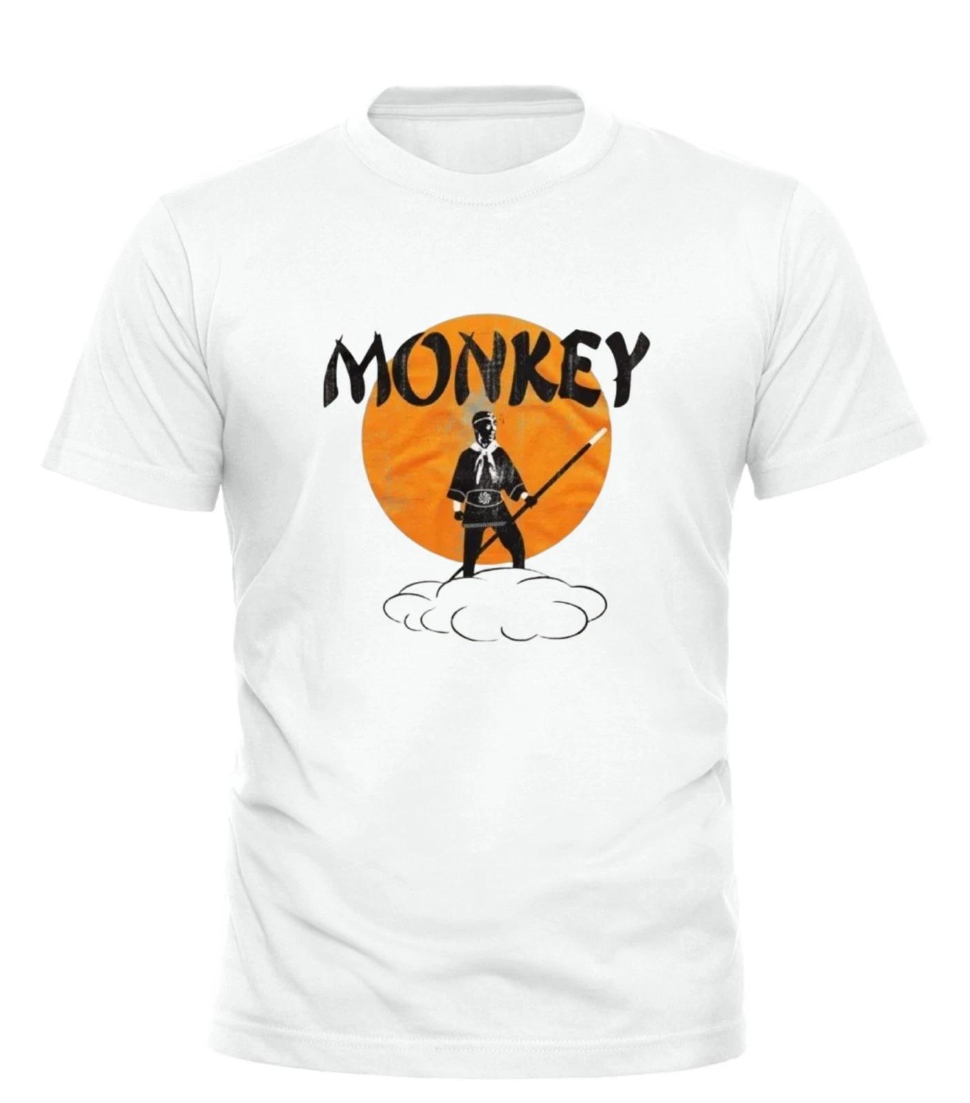 Monkey Magic Retro Everybody Kung-Fu fighting all sizes t-shirt unisex adult 3XL