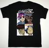 VTG GORILLAZ BAND FACES Heavy Cotton Black S-4XL T Shirt