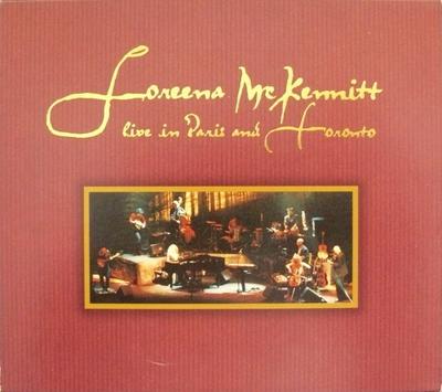 CD LOREENA MCKENNITT - Live In Paris & Toronto VE15045 Quinlan Road 1999 US Rock Used