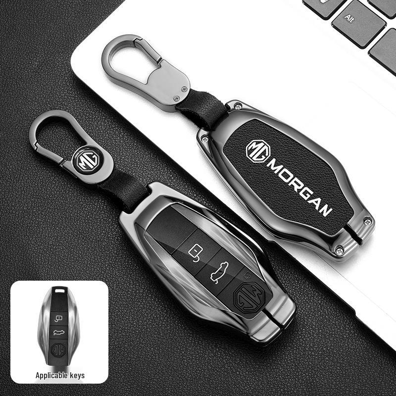 MG7 New Key Fob Cover: Metal Car Accessory with High-End Design for MG7 Remote Key (2023)
