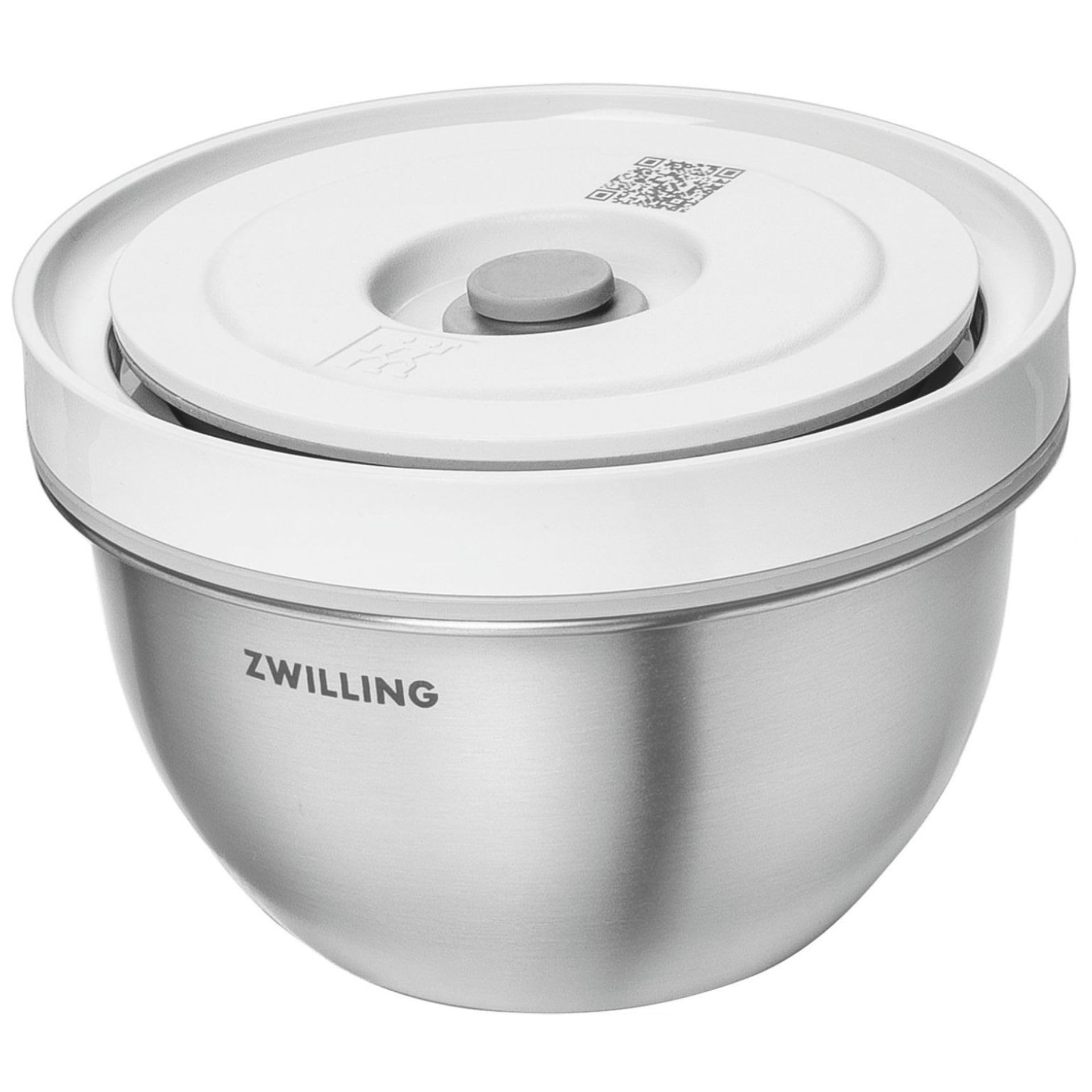 ZWILLING Fresh Save Вакуумный контейнер для хранения S 12 см Нержавеющая сталь Маленький с вакуумным контейнером Японский Fresh Save & - Контейнер, Герметичный, Крышка,