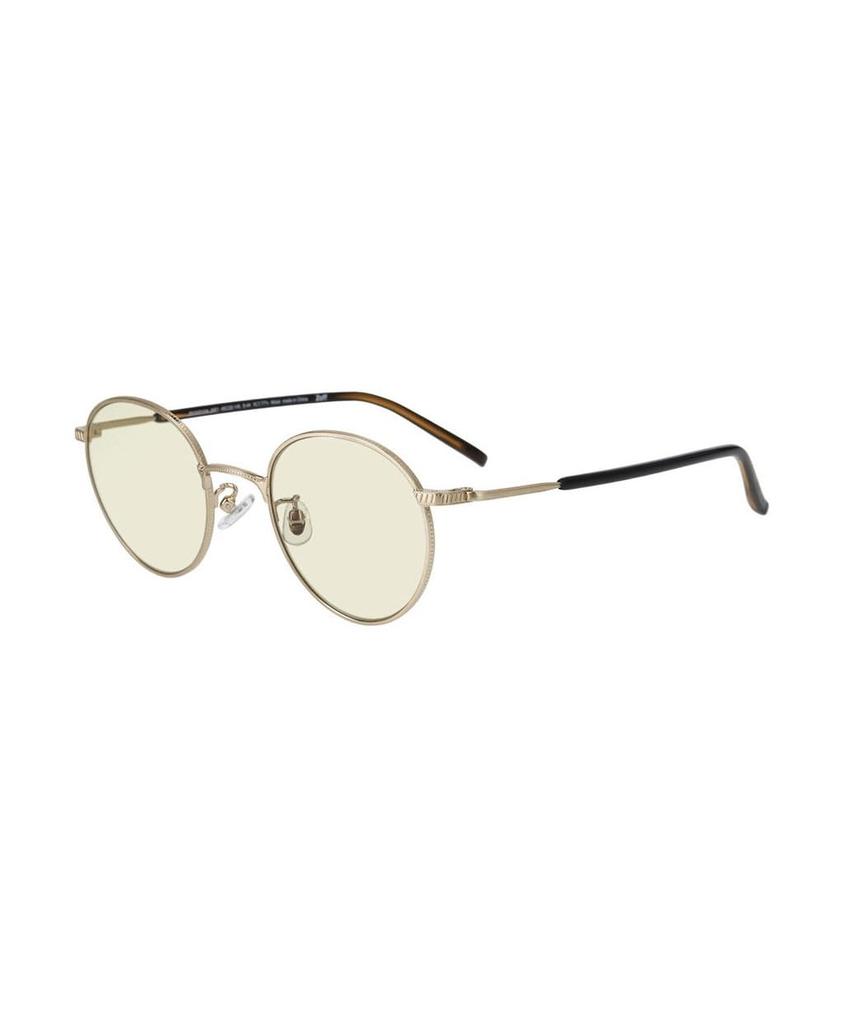 [Zoff] WEB Exclusive STUDIO SEVEN  Boston-style Sunglasses (Gold) Metal Frame UV Protection Sun Protection Men's Women's Stylish Driving Fishing