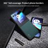 For Motorola Razr 50 5G Case Genuine Cow Leather Coated PC Phone Cover