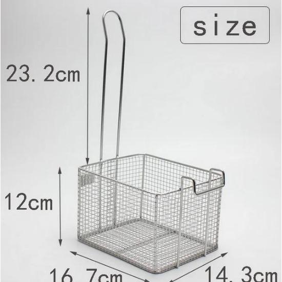 French Fries Shovel Tool Chip Scoop Food Stainless Steel Kitchen Tools Fries Burger Packaging Tool Single Double Handles Grip