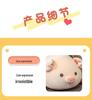 Cute Pig Plush Pillow: Washable Stuffed Toy Doll for Sleeping or Girls' Birthday Gift