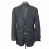 BLACK LABEL by Sanyo Shokai Silk Blend Navy Tailored Blazer Men’s L Check Lining