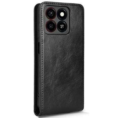 For ZTE Blade A55/A35 Case with Card Slot Magnetic Vertical Flip Leather Phone Cover