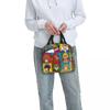 He Man Y Amigos Bolsa de Almuerzo Aislada Bolsa Refrigeradora Contenedor de Almuerzo Masters Of Universe Skeletor Heman Dibujos Animados de los 80 Bolso Tote Lonchera
