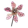 KX4B Windmill Spinner Sculpture For Lawn Yard Outdoor Spaces Rotating Art Decoration