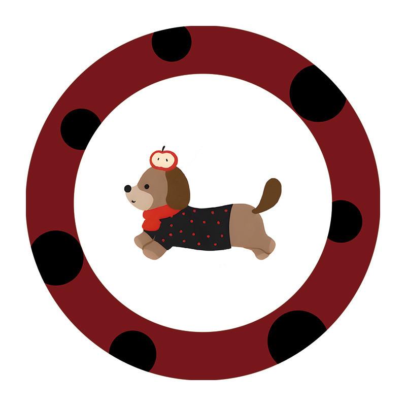 Rubber Cartoon Animal Coaster Set With Absorbent Fastdry Surface For Home Use