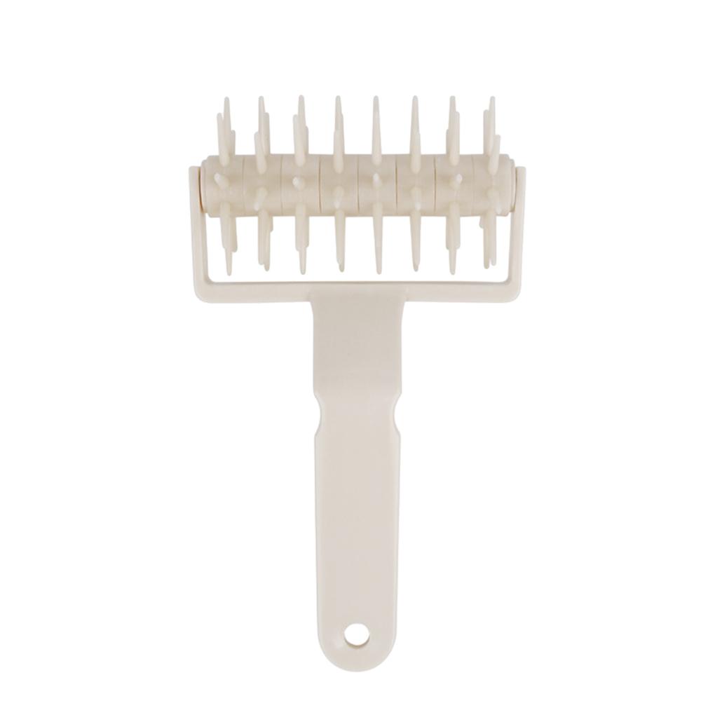 

Non-Stick Rolling Pin For Pizza Baking - Easy To Clean And Durable Pie Needle Wheels Roller Tools Even Distribution