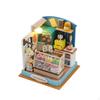 DIY Handcraft Miniature Dollhouse Small Doll House Model Led Lights Wooden Room Box Crafts
