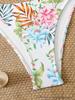 2026 Fresh Print High-Waisted Bikini - European & American Standard Size, Fashionable & Sexy Swimsuit