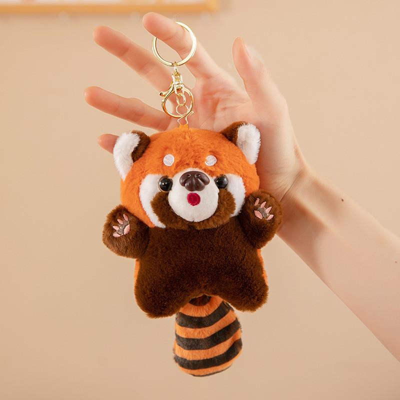 Cartoon Animal Plush Toy Capybara Rabbit Soft Filling Doll Backpack Keychain