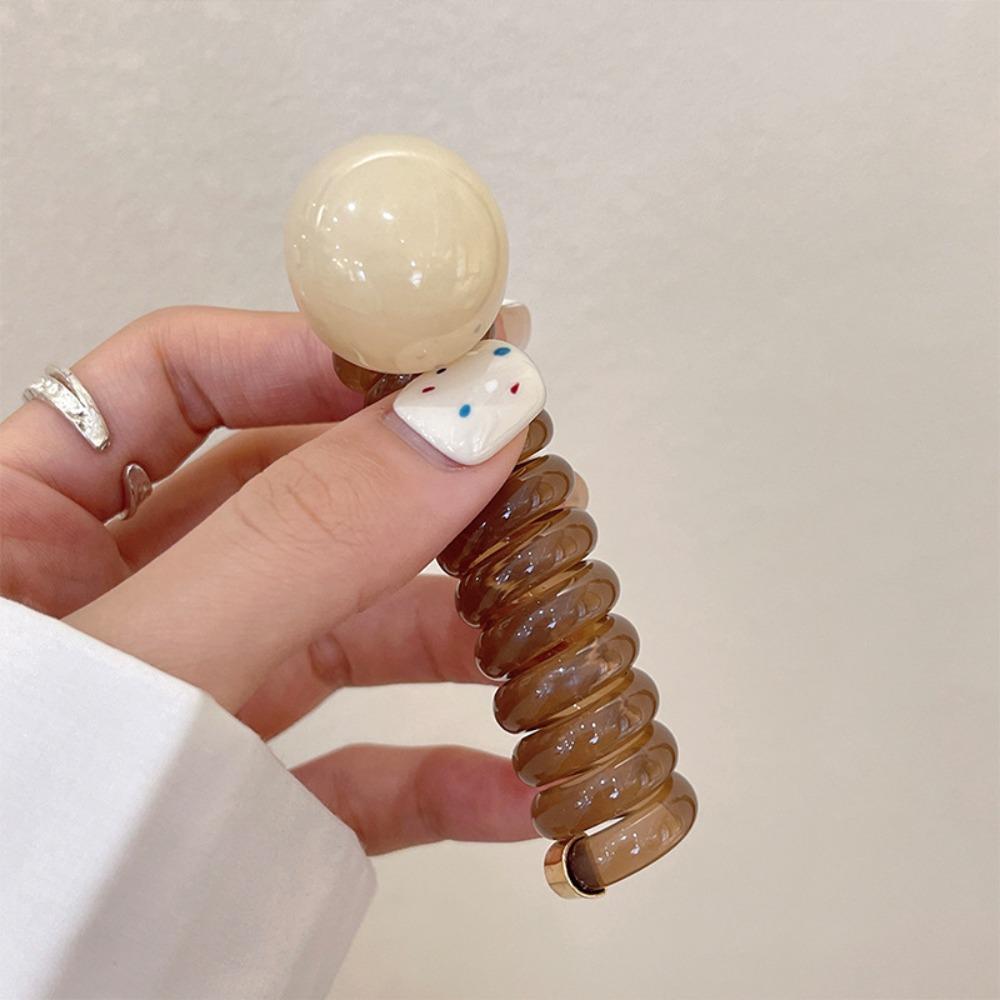 Straight Elastic Headband Simple Hair Rope New Ponytial Holder Hair Tie For Women Girls