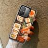 Delicious Sushi Bento Shockproof Phone Case for Xiaomi Poco X7 X6 X5 X3 Pro F7 Ultra M8 Redmi 15C 15 14C 13C 12C 10C 13 12 10