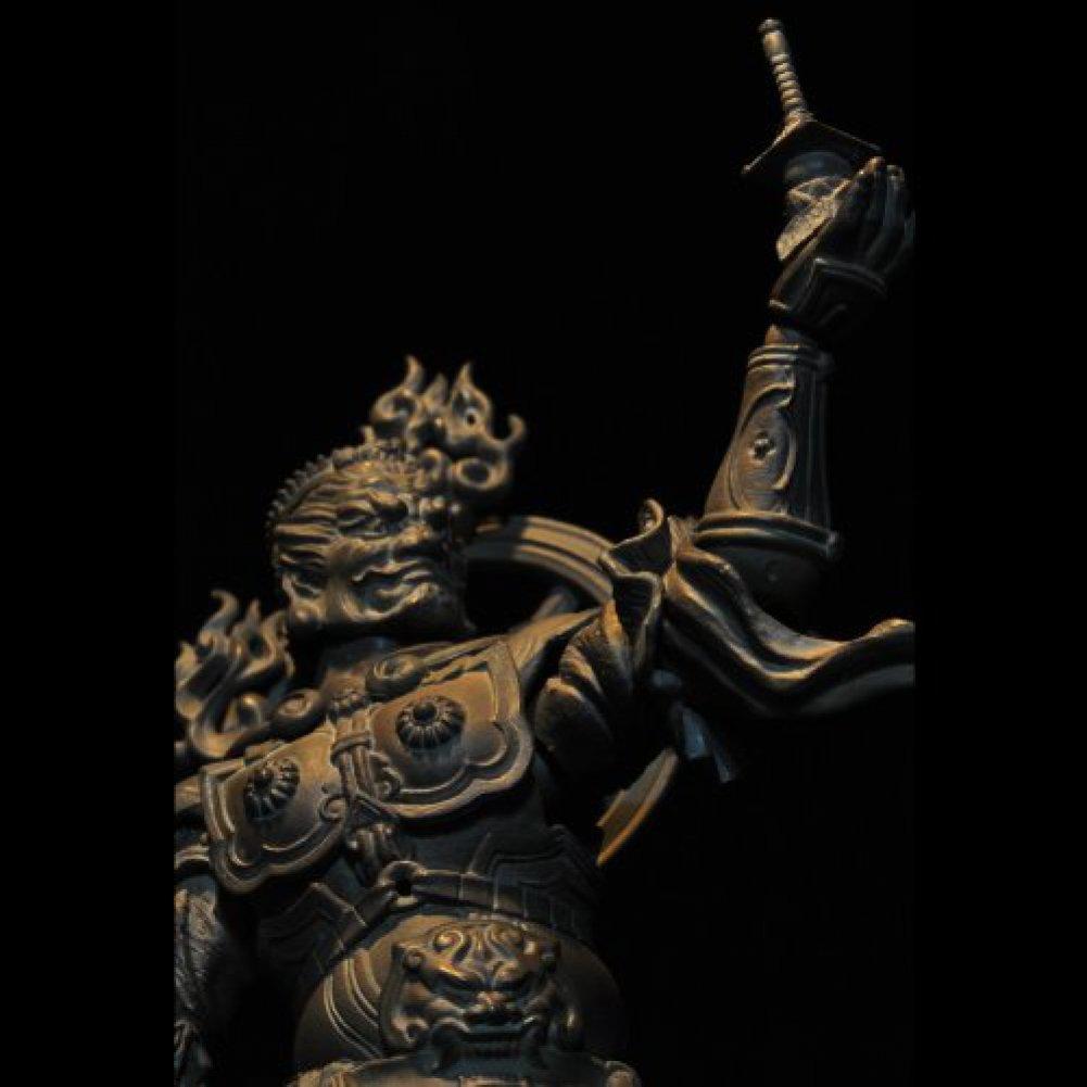 Revoltech Takeya 001EX Tamonten Wood Version ABS PVC Painted Action Figure Non-Scale &