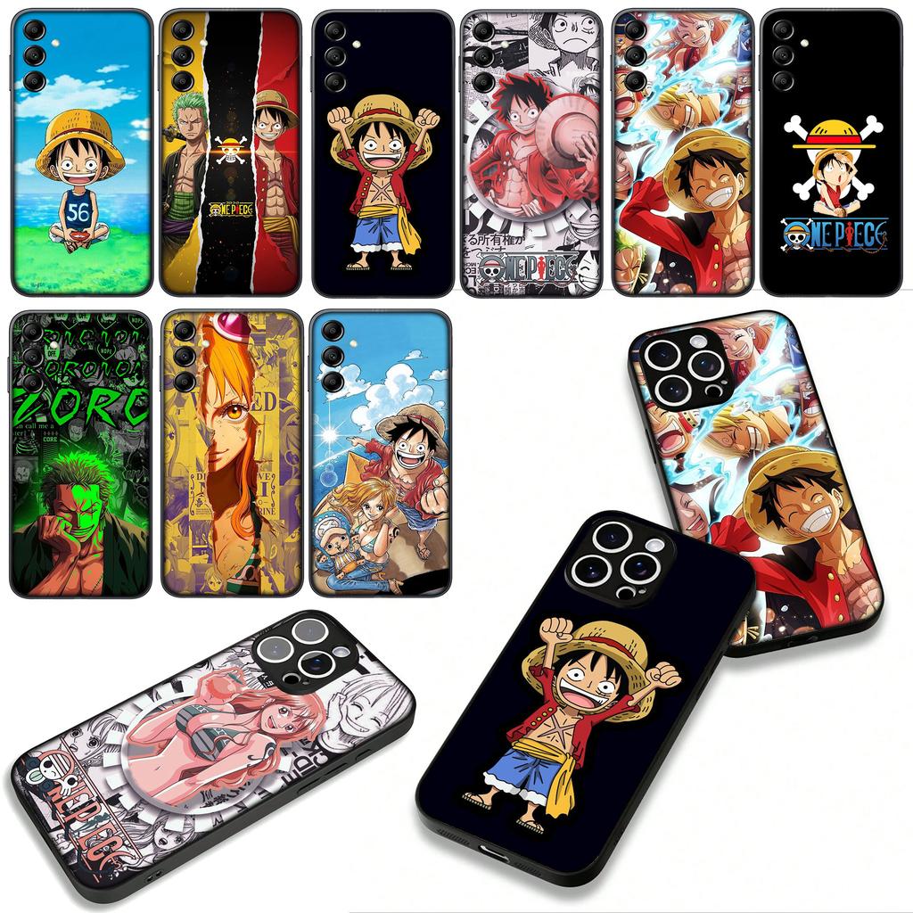For Motorola Moto G04 G13 G14 G22 G23 G32 G34 G35 G64 G82 G84 G53 G60 G72 E14 E15 E13 Case Roronoa Zoro One Nami Luffy Pieces