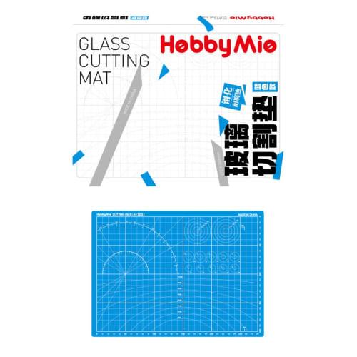 Doyusha Large Glass Cutting Mat, Blue, Hobby Tool