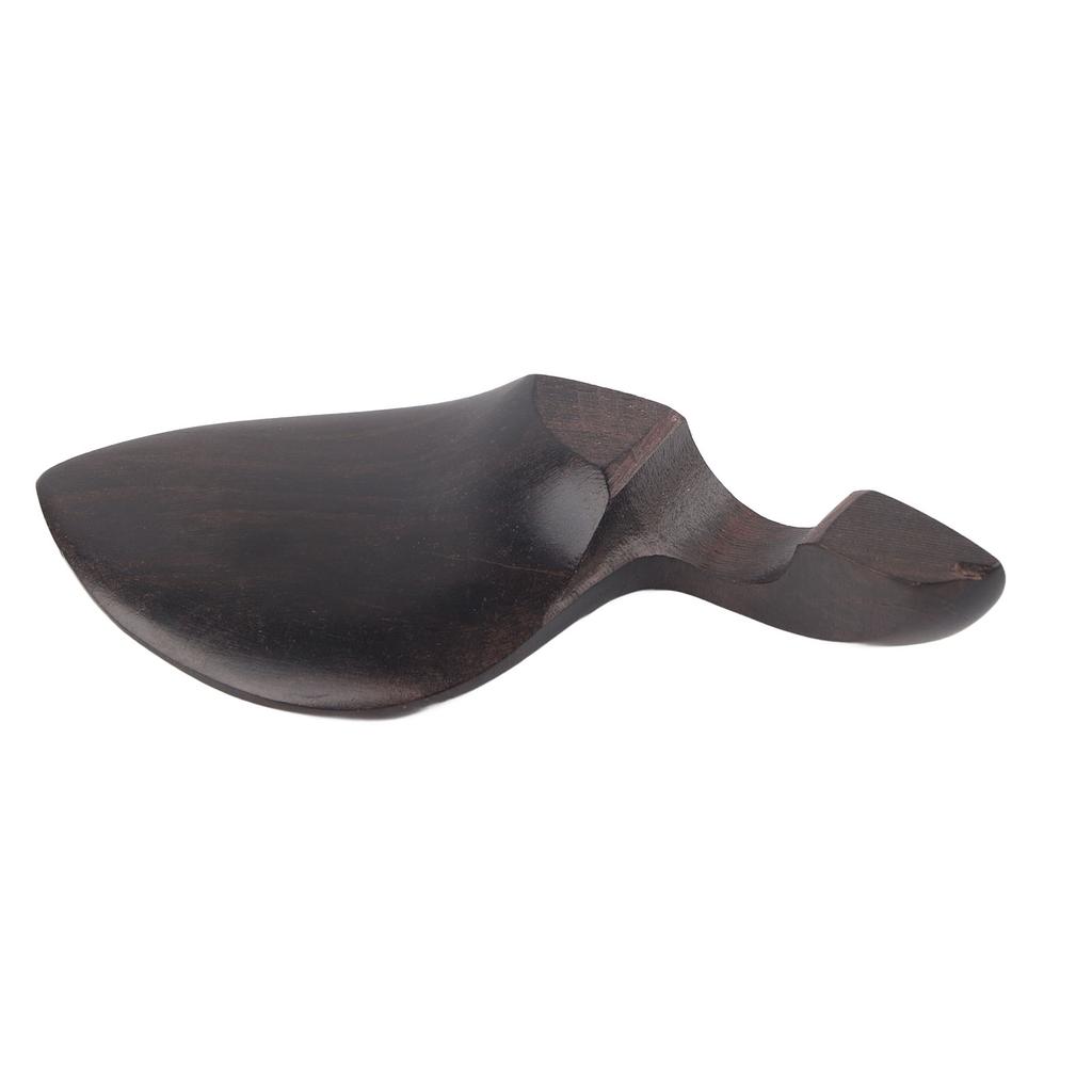Ebony Wood Violin Chin Rest with Standard Bracket for 4 4 Size Music Instrument Accessory