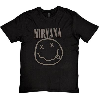 Nirvana Black Smile T-shirt unisexe