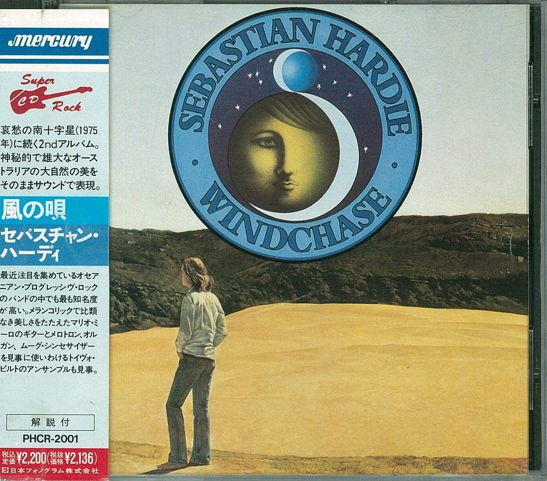 

CD SEBASTIAN HARDIE - song of the wind PHCR2001 Mercury 1990 Japan ObiRock Used