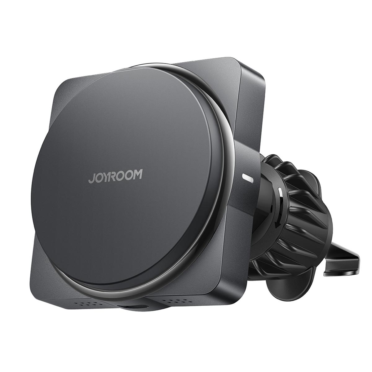 JOYROOM JR-ZS506 15W Auto-Rotating Magnetic Wireless Car Charger Stand Fast Charging Phone Mount