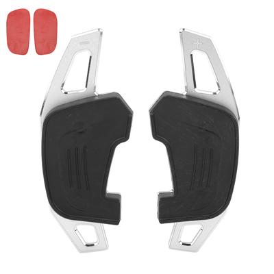 1 Pair Steering Wheel Paddle Shifter Extension Replacement for Lamando GTS Sagitar GLI Silver