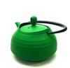 Nanbu Eisen Hakeme Gebürstete Grüne Teekanne, Design, 0,4L,