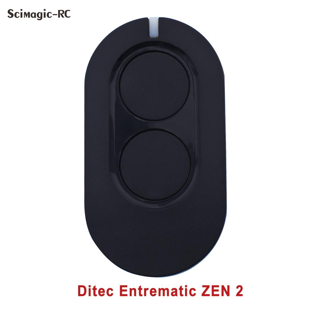 Entrematic Ditec zen2 / zen4 433MHz Rolling Code Entrematic ZEN2W ZEN4W Garage Door Remote Control
