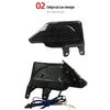 1 Pair Car LED Bumper Reflector Light For Toyota RAV4 2016 2017 2018 2019 Rear Tail Light Fog Light Turn Signal Brake Lamp