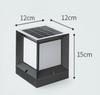 European-Style Solar Waterproof Outdoor Square Light for Courtyards, Villas, Parks, Fences, and Gates 