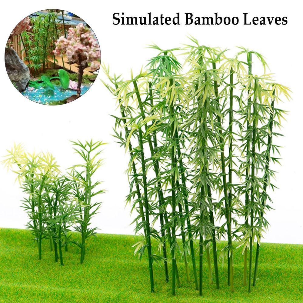 Office Decoration Fake Green Plants Green Bamboo Leaves Art Home Supplies Simulation Green Plants