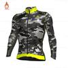 2025 Raudax Camouflage Winter Thermal Fleece Cycling Clothes Men's Jersey Suit Outdoor Riding Bike MTB Clothing Bib Pants Set