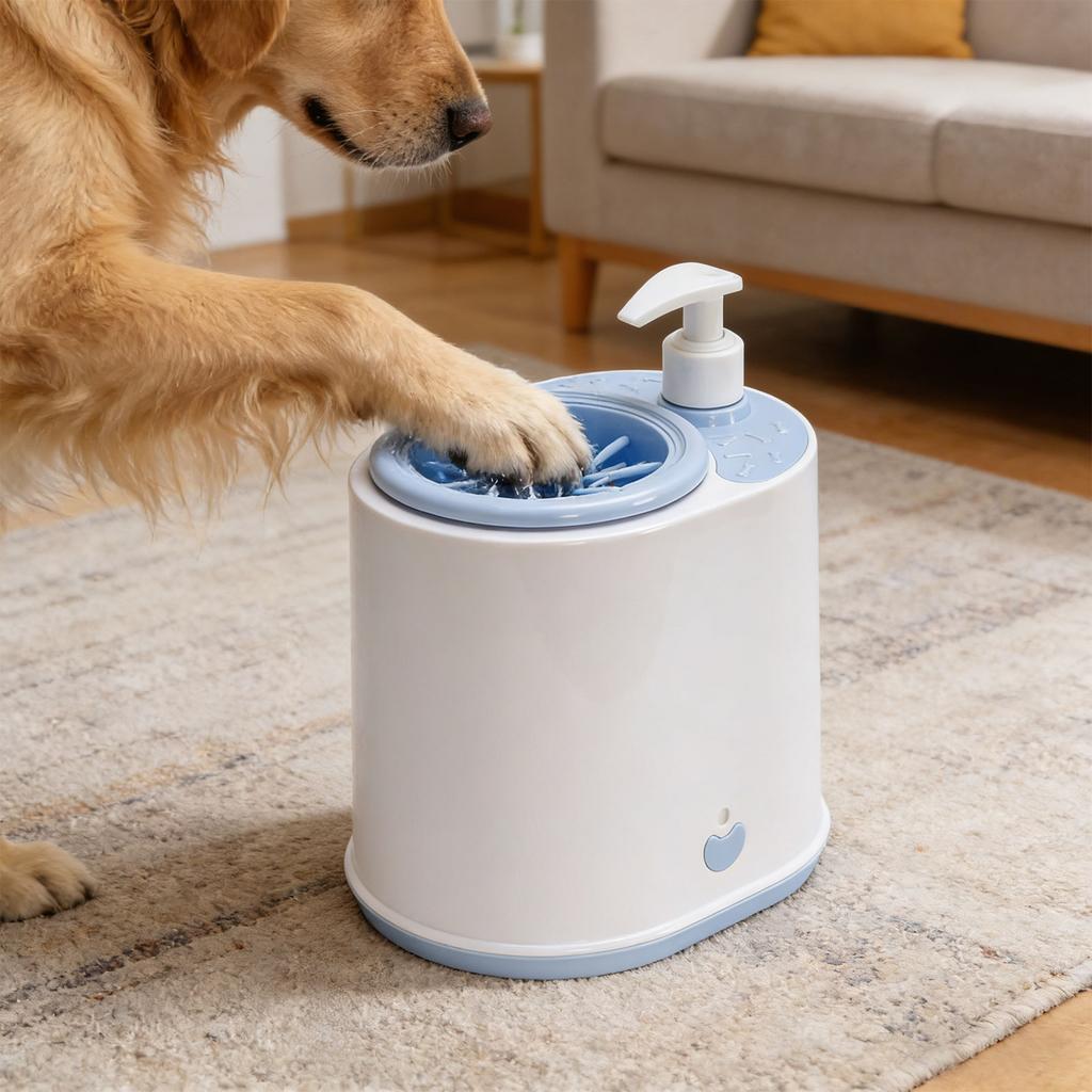 Convenient Movable Dog Foot Cleaner Ideal For Gentle Skin And Routine Hygiene