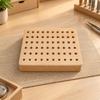 60Hole Watch Repair Tool Rack Smooth Wooden Watchmaker Sturdy for Watchmakers, Home