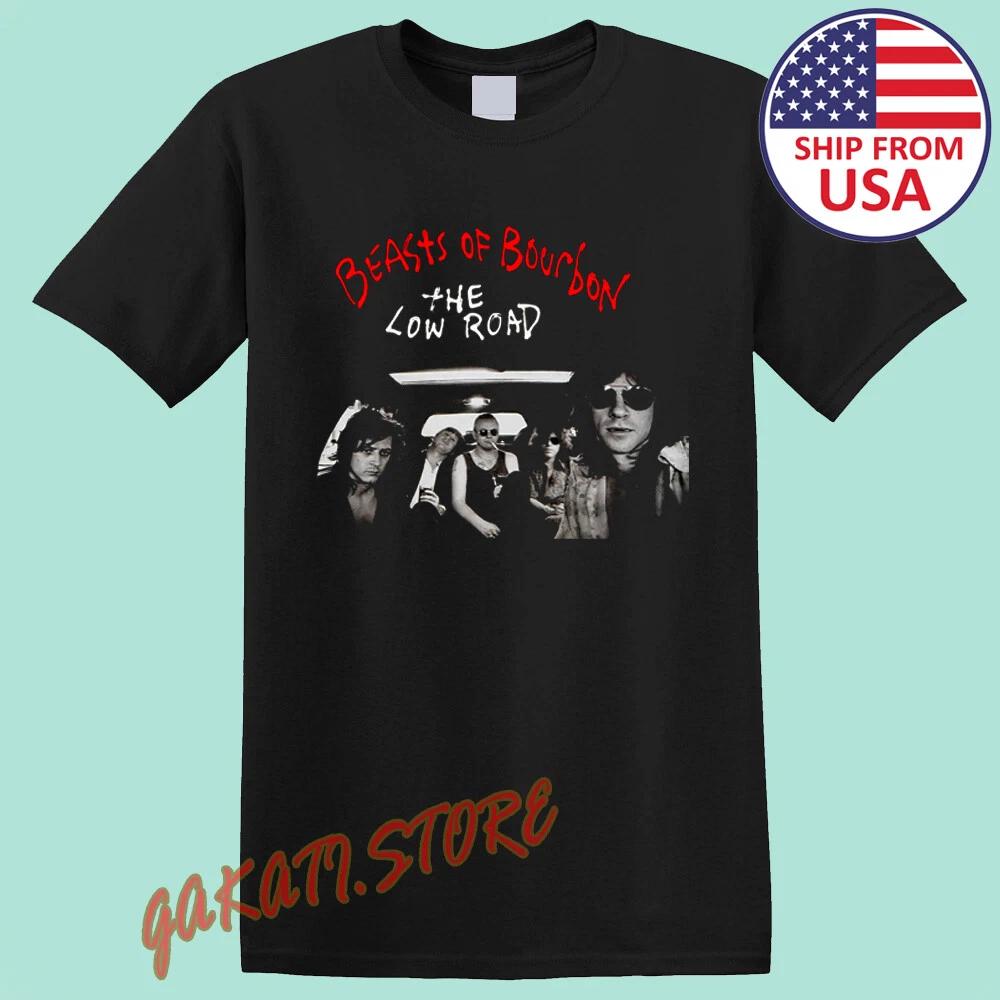 

Beasts Of Bourbon The Low Road Men s Black Size S-5XL S