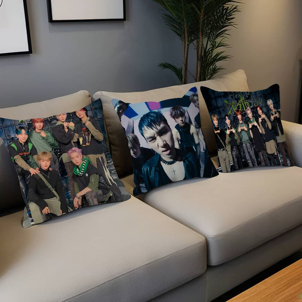 Band X-Xdinary Heroes Pillow Cover Sofa Cushion Cover Home Room Decoration Children Gift